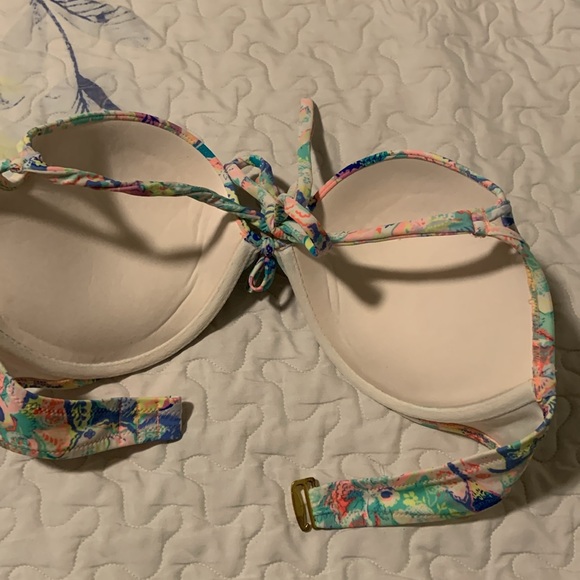 Victoria’s Secret neon push-up bikini top 34DD - Picture 7 of 8